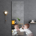 selbstklebender wandspiegel40x120cm einzelstueckacryl klebespiegel ganzkoerperspiegel 2mm dickespiegel zum kleben fuer tuerschlafzimmerwohnzimmerkinderzimmerdiy spiegelfliesen selbstklebend