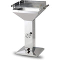 Holzkohlegrill Erfurt I Premium Holzkohle Grill inkl hochwertigem verchromtem Grillrost I Robuster Kohlegrill fuer ein einzigartiges Grillerlebnis