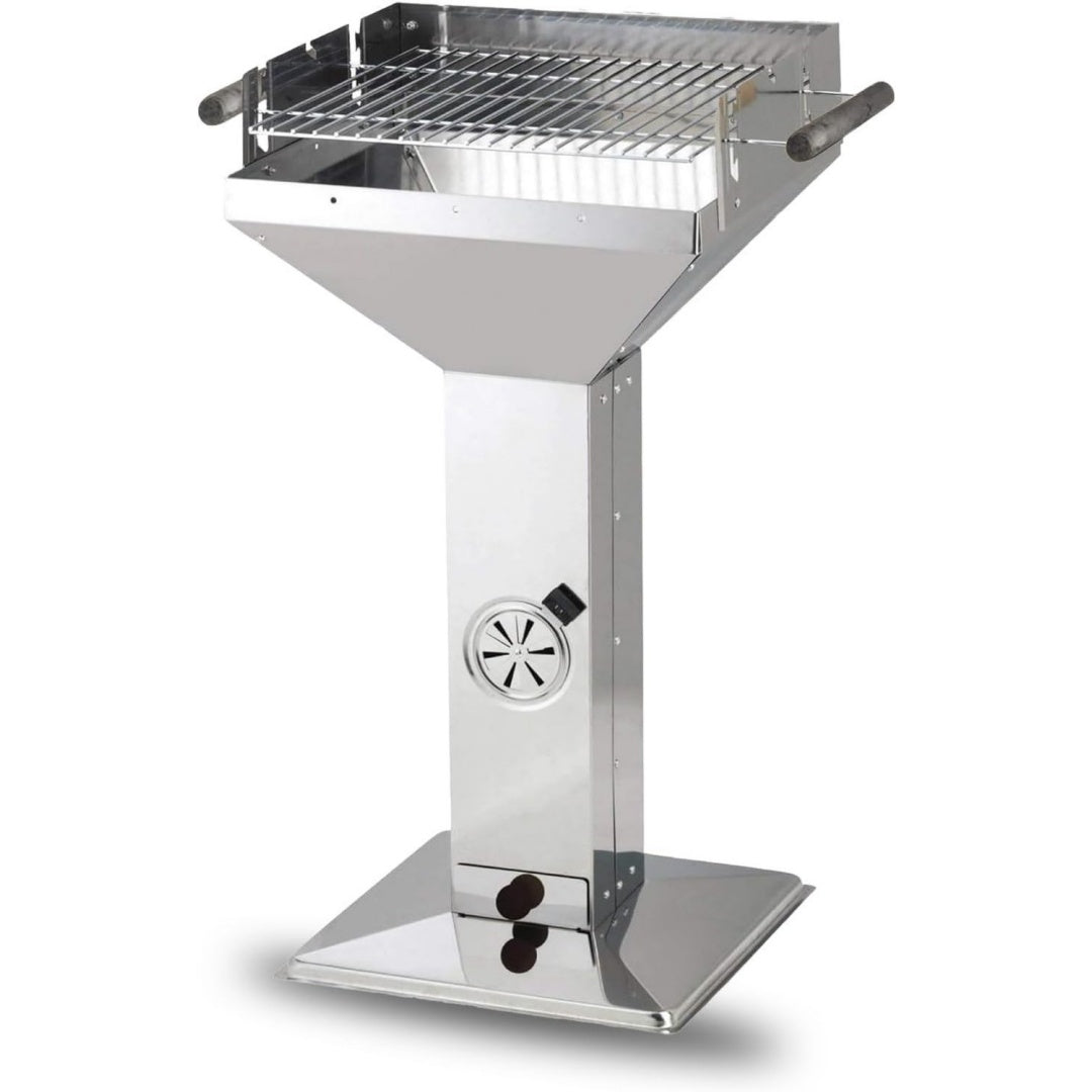 Holzkohlegrill Erfurt I Premium Holzkohle Grill inkl hochwertigem verchromtem Grillrost I Robuster Kohlegrill fuer ein einzigartiges Grillerlebnis